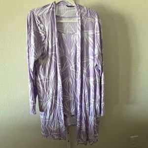 2 piece Land’s End Tee and Tunic Jacket - NWOT